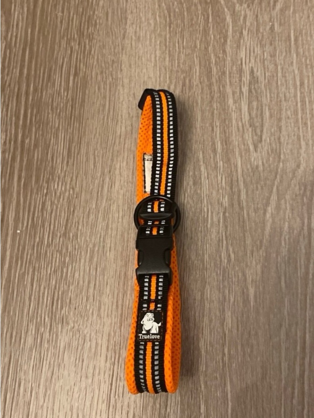 Truelove Orange Reflective Dog Collar